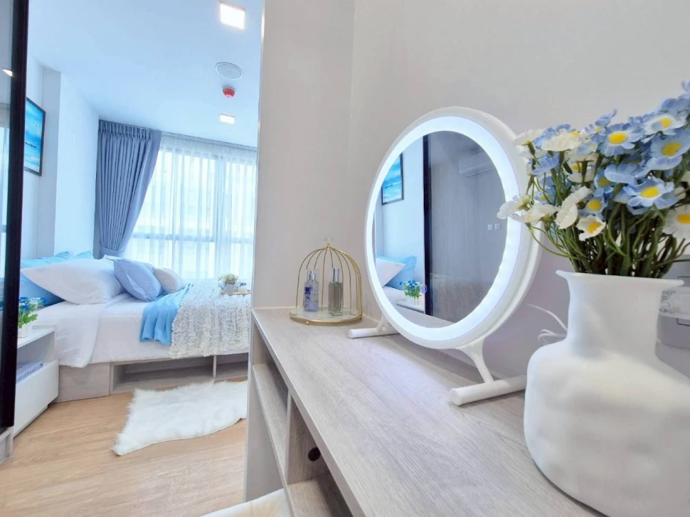 ให้เช่า Atmoz Kanaal Rangsit ห้องน่าอยู่ เฟอร์พร้อม ห้องกว้างอยู่สบาย จองเลย