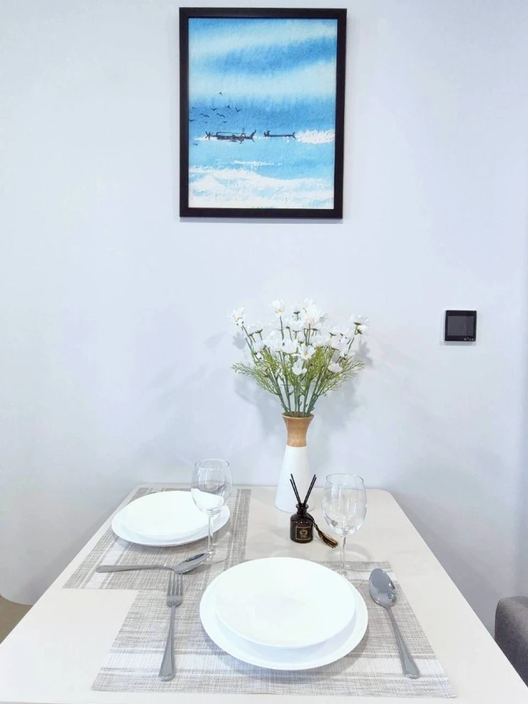 ให้เช่า Atmoz Kanaal Rangsit ห้องน่าอยู่ เฟอร์พร้อม ห้องกว้างอยู่สบาย จองเลย