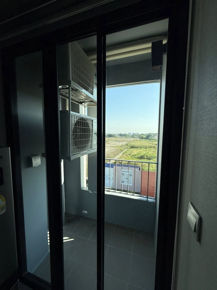 ให้เช่า Atmoz Kanaal Rangsit ห้องน่าอยู่ เฟอร์ + เครื่องใช้ไฟฟ้าพร้อม จองเลย