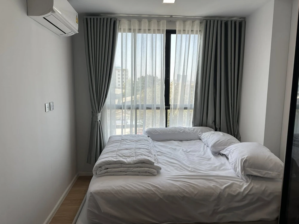 ให้เช่า Atmoz Kanaal Rangsit ห้องพร้อมอยู่  เฟอร์นิเจอร์ + เครื่องใช้ไฟฟ้า ครบ มาแต่ตัวเข้าอยู่ได้เลย!!!