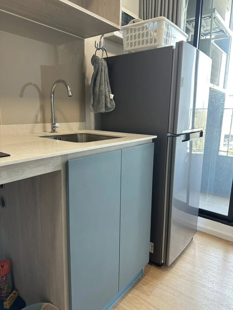 ให้เช่า Atmoz Kanaal Rangsit ห้องพร้อมอยู่  เฟอร์นิเจอร์ + เครื่องใช้ไฟฟ้า ครบ มาแต่ตัวเข้าอยู่ได้เลย!!!