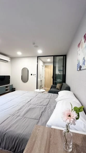 ให้เช่า Atmoz Kanaal Rangsit  ห้องพร้อมอยู่ เฟอร์พร้อม จองเลย ห้ามพลาด+++