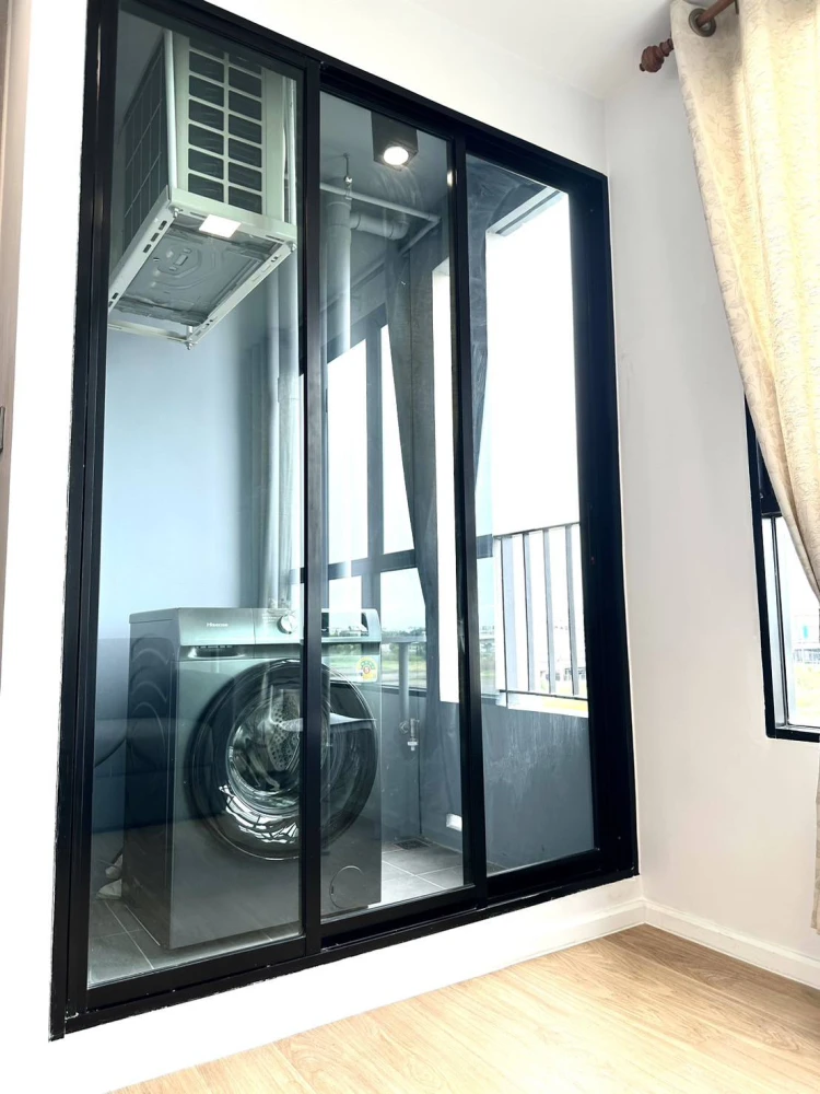 ให้เช่า Atmoz Kanaal Rangsit ห้องพร้อมเข้าอยู่ เฟอร์พร้อม หิ้วกระเป๋ามาได้เลย รีบจองเลย