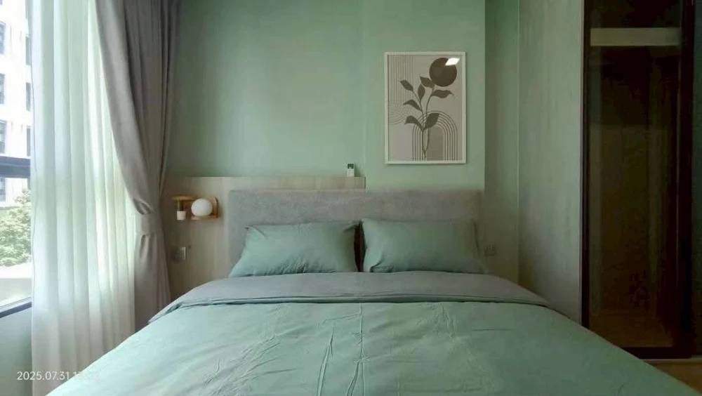 ให้เช่า Atmoz Kanaal Rangsit 1 ห้องนอน 1 ห้องน้ำ เฟอร์นิเจอร์และเครื่องใช้ไฟฟ้าครบครัน หิ้วกระเป๋าเข้าอยู่ได้เลยจ้า