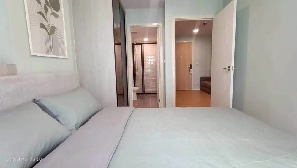 ให้เช่า Atmoz Kanaal Rangsit 1 ห้องนอน 1 ห้องน้ำ เฟอร์นิเจอร์และเครื่องใช้ไฟฟ้าครบครัน หิ้วกระเป๋าเข้าอยู่ได้เลยจ้า