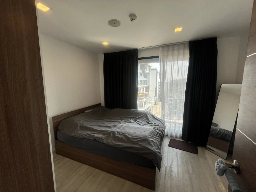 For rent: Atmoz Ladprao 71, 2 bedrooms, fully furnished with all amenities. Just bring your bags and move in!