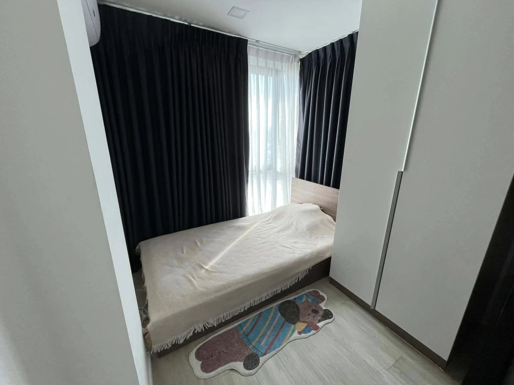 ให้เช่า Atmoz Ladprao 71 2 ห้องนอน มาพร้อมเฟอร์นิเจอร์และสิ่งอำนวยความสะดวกครบครัน หิ้วกระเป๋าเข้าอยู่ได้เลยจ้า