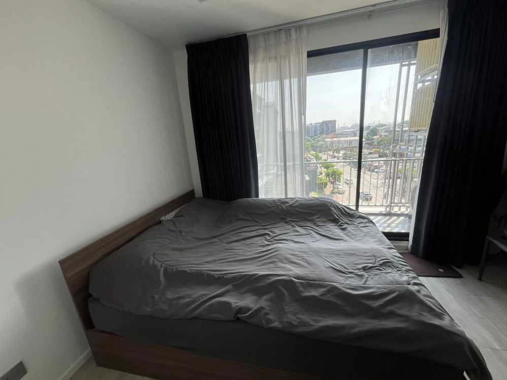 ให้เช่า Atmoz Ladprao 71 2 ห้องนอน มาพร้อมเฟอร์นิเจอร์และสิ่งอำนวยความสะดวกครบครัน หิ้วกระเป๋าเข้าอยู่ได้เลยจ้า