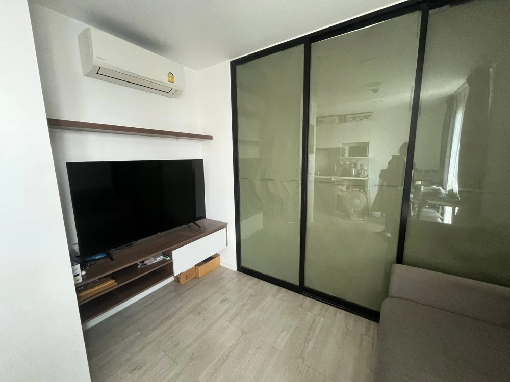 ให้เช่า Atmoz Ladprao 71 2 ห้องนอน มาพร้อมเฟอร์นิเจอร์และสิ่งอำนวยความสะดวกครบครัน หิ้วกระเป๋าเข้าอยู่ได้เลยจ้า