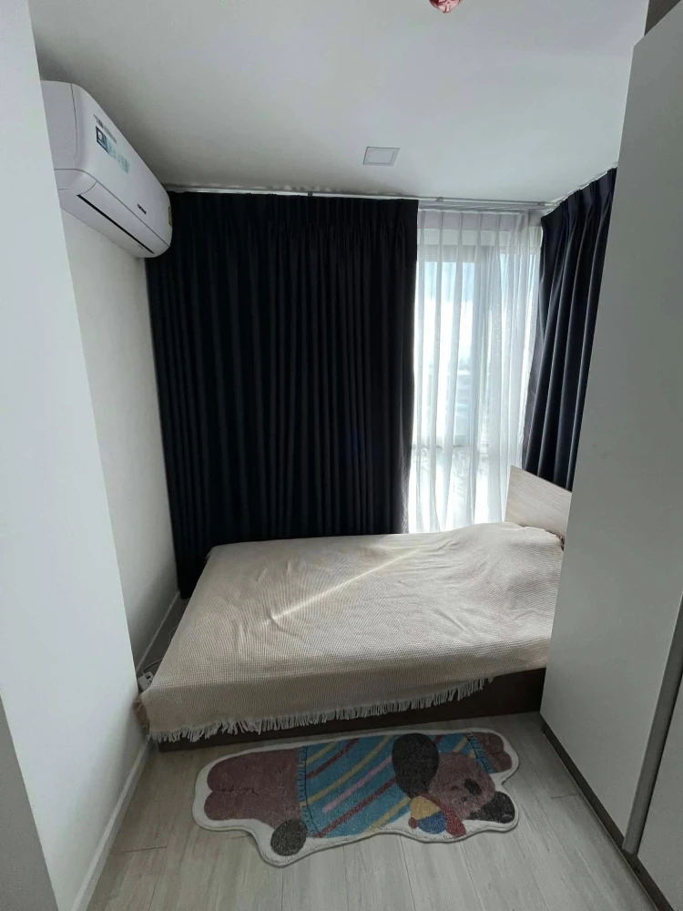 ให้เช่า Atmoz Ladprao 71 2 ห้องนอน มาพร้อมเฟอร์นิเจอร์และสิ่งอำนวยความสะดวกครบครัน หิ้วกระเป๋าเข้าอยู่ได้เลยจ้า