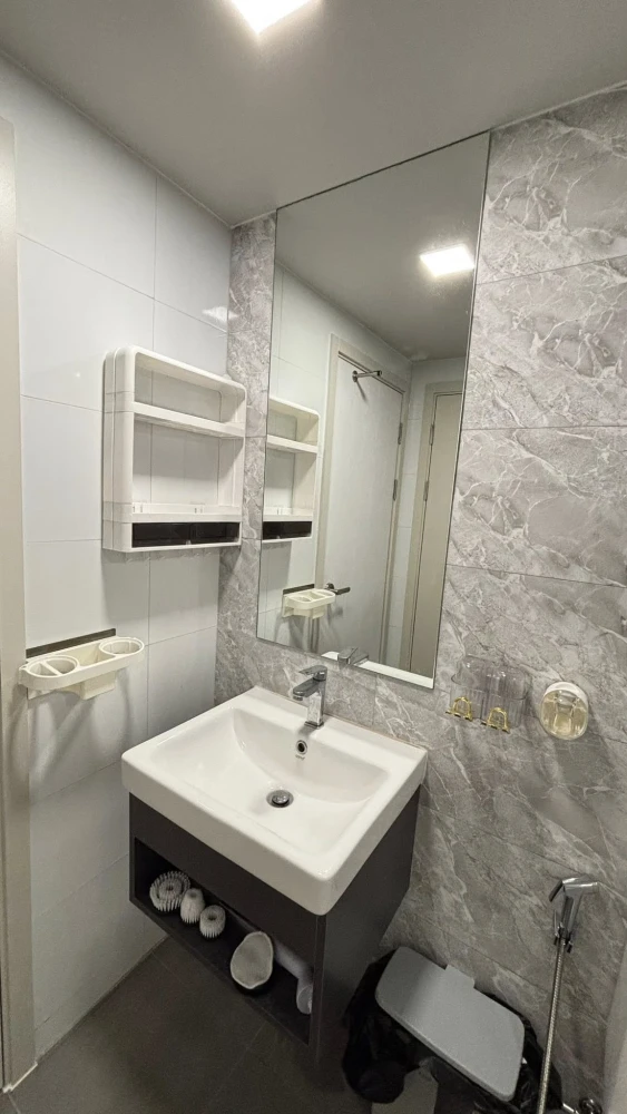 ให้เช่า Atmoz Oasis Onnut ห้องสตูดิโอ เฟอร์นิเจอร์และเครื่องใช้ไฟฟ้าครบครัน หิ้วกระเป๋าเข้าอยู่ได้เลยจ้า