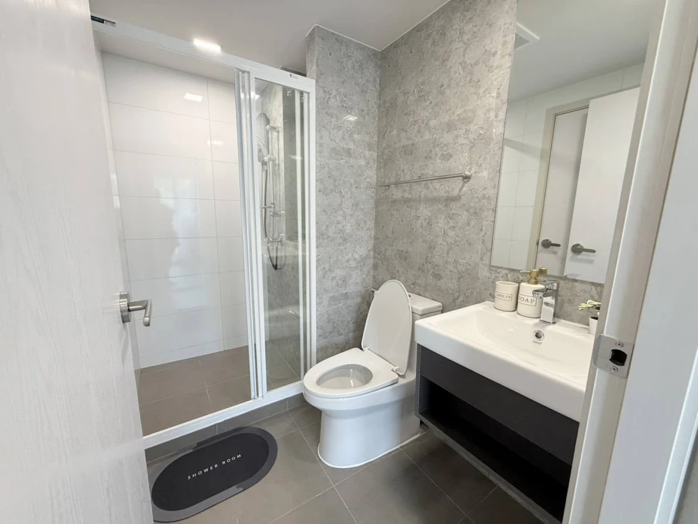 ให้เช่า Atmoz Oasis Onnut ห้องสวย ตกแต่งแบบมินิมอล เฟอร์ครบ พร้อมเข้าอยู่ !
