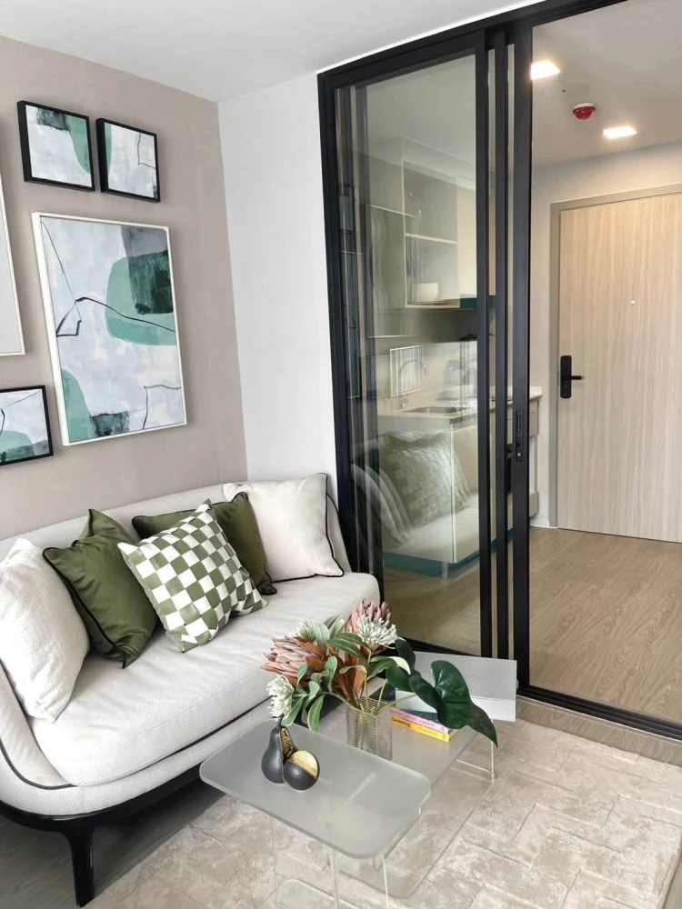 ให้เช่า Atmoz Oasis Onnut ห้องแต่งสวยครบครัน ในทำเลดี เดินทางสะดวก จองเลย