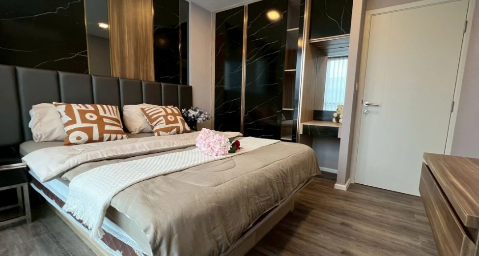 ให้เช่า Atmoz Ratchada-Huaikwang ชั้น 8 ห้องแต่งครบ น่าอยู่ สนใจจองเลย