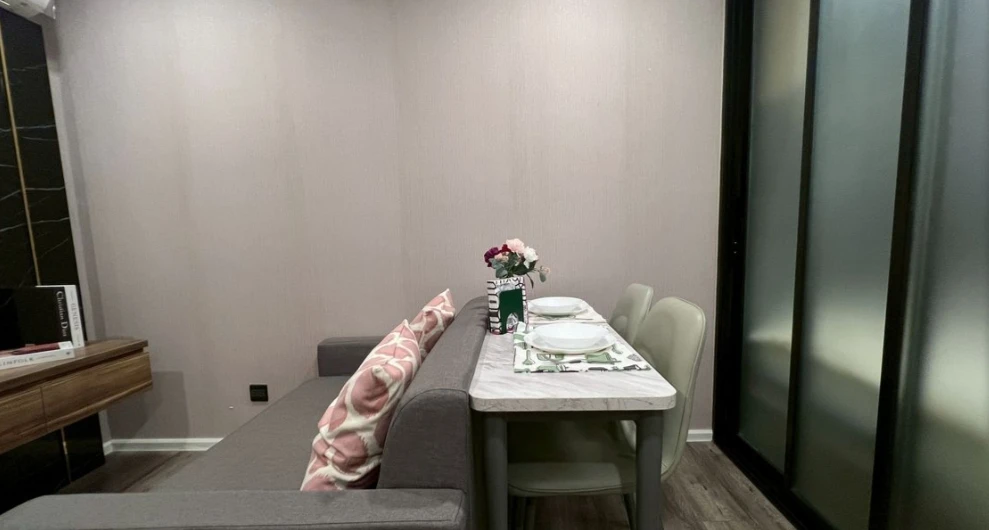 ให้เช่า Atmoz Ratchada-Huaikwang ชั้น 8 ห้องแต่งครบ น่าอยู่ สนใจจองเลย