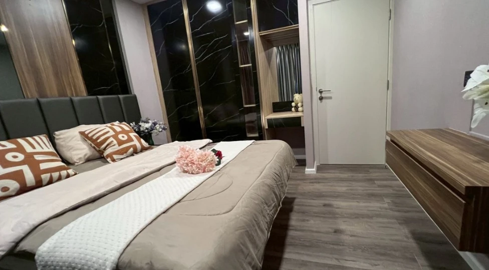 ให้เช่า Atmoz Ratchada-Huaikwang ชั้น 8 ห้องแต่งครบ น่าอยู่ สนใจจองเลย