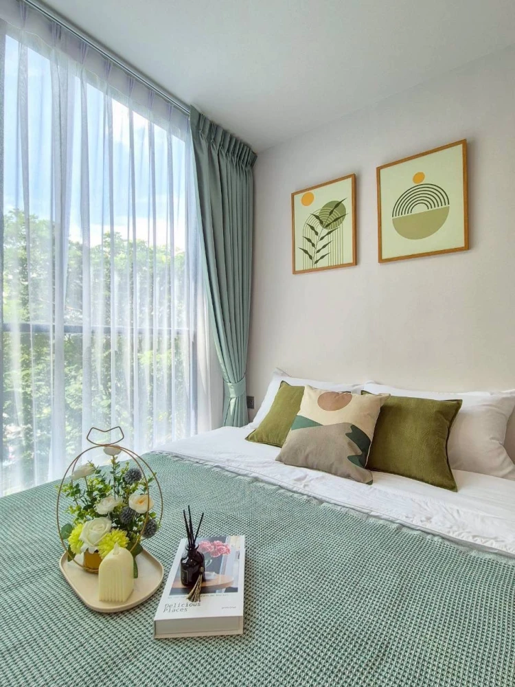 ให้เช่า Atmoz Tropicana Bangna ชั้น 4 ห้องสวย แต่งครบ น่าอยู่ จองเลย ก่อนพลาด