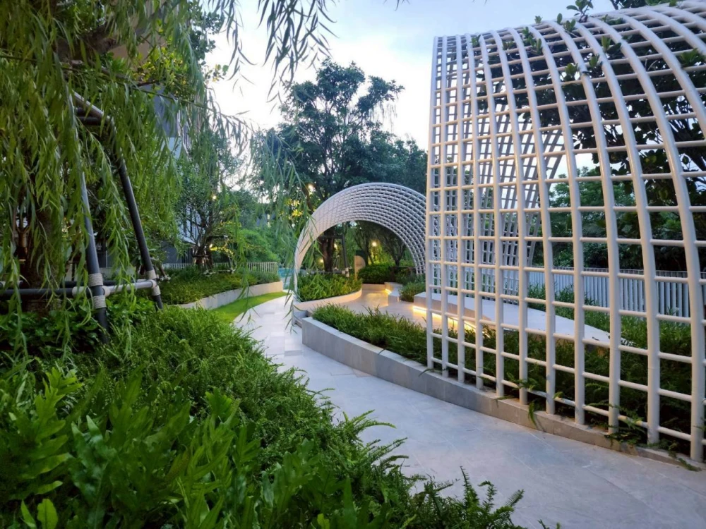 ให้เช่า Atmoz Tropicana Bangna ชั้น 4 เครื่องใช้ไฟฟ้าครบ มาแต่ตัวเข้าอยู่ได้เลย