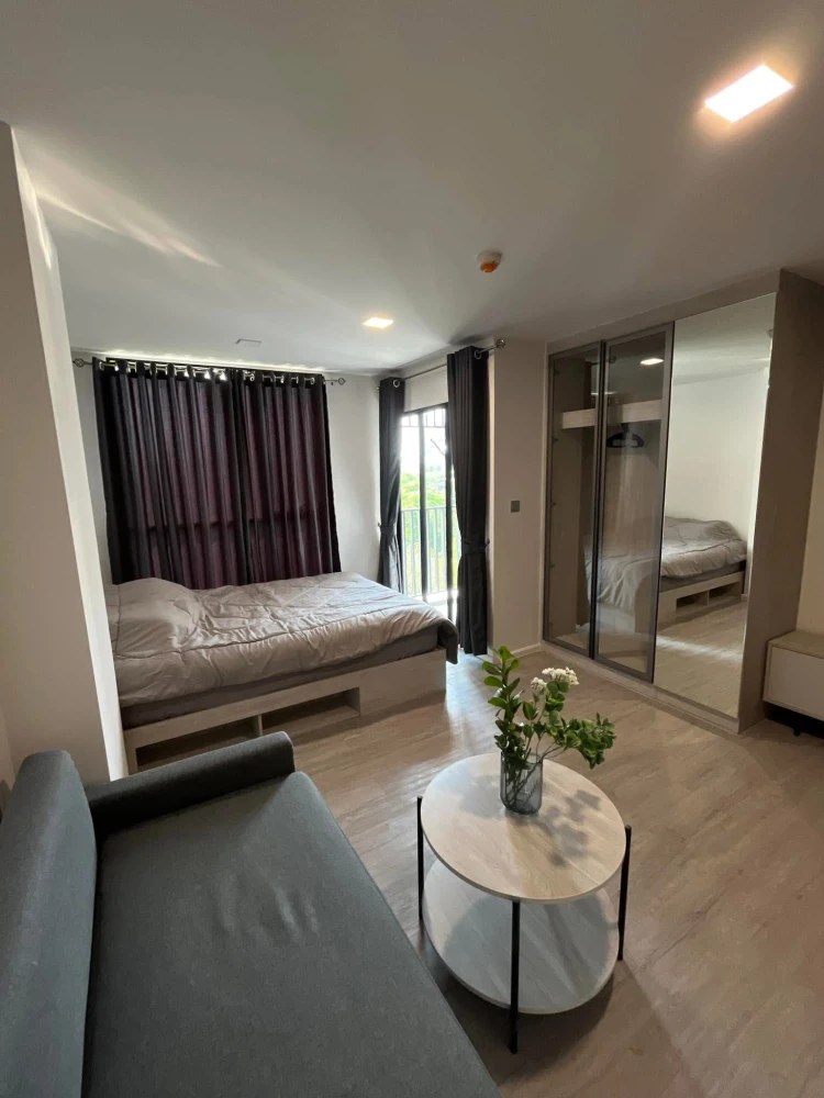 ให้เช่า Atmoz Tropicana Bangna ห้องน่าอยู๋ เฟอร์ + เครื่องใช้ไฟฟ้าพร้อม มาแต่ตัวเข้าอยู่ได้เลย รีบจองเลย ก่อนพลาด++++