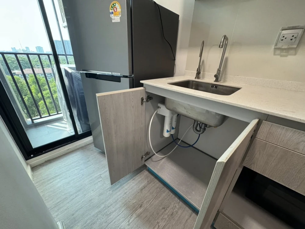 ให้เช่า Atmoz Tropicana Bangna ห้องพร้อมอยู่ เฟอร์พร้อม มาแต่ตัวเข้าอยู่ได้เลย!!!