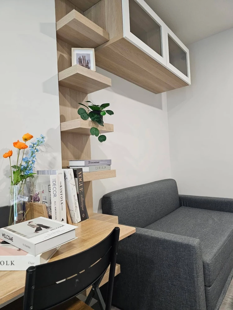 ให้เช่า Atmoz Tropicana Bangna 2 วิวสวน สระน้ำ แต่งครบ น่าอยู่ จองเลย