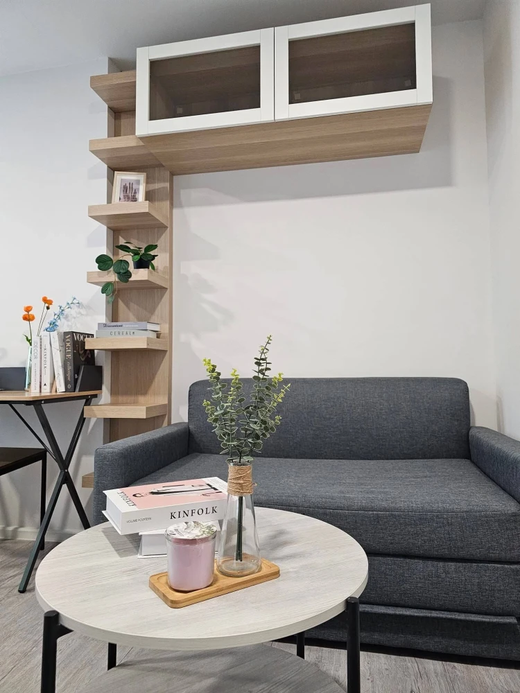 ให้เช่า Atmoz Tropicana Bangna 2 วิวสวน สระน้ำ แต่งครบ น่าอยู่ จองเลย