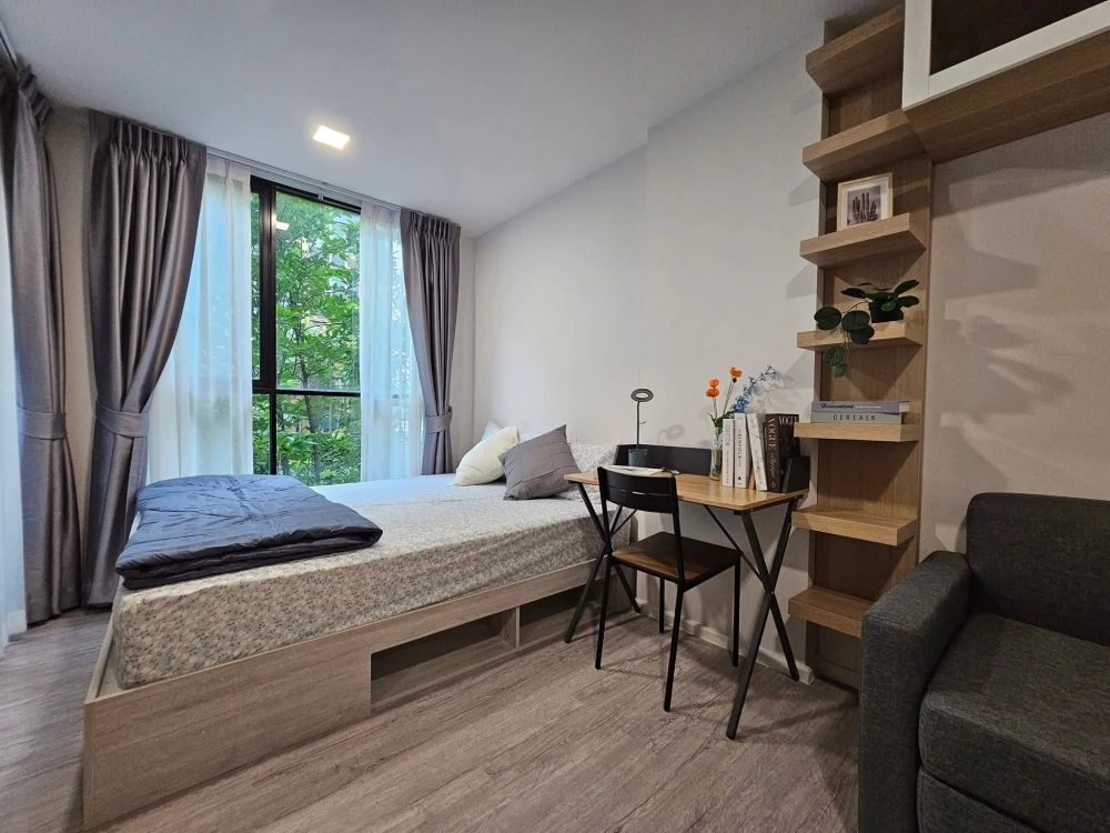 ให้เช่า Atmoz Tropicana Bangna 2 วิวสวน สระน้ำ แต่งครบ น่าอยู่ จองเลย