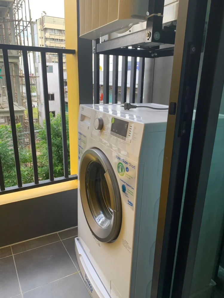 ให้เช่า Attitude BU กั้นห้องเป็นสัดส่วน พร้อมตู้เสื้อผ้า Built in ประหยัดพื้นที่มาก ไม่จองไม่ได้แล้ว