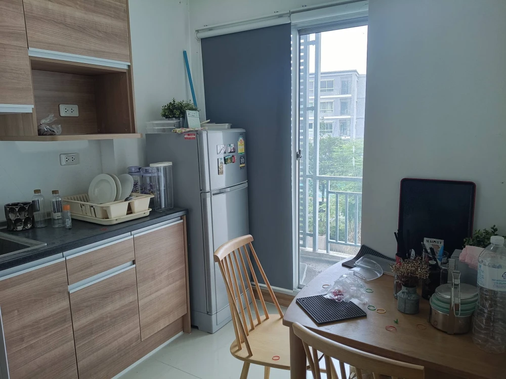 ให้เช่า August condo–Charoenkrung 80 2 ห้องนอน ชั้น 6 สิ่งอำนวยความสะดวกครบครัน จองด่วน