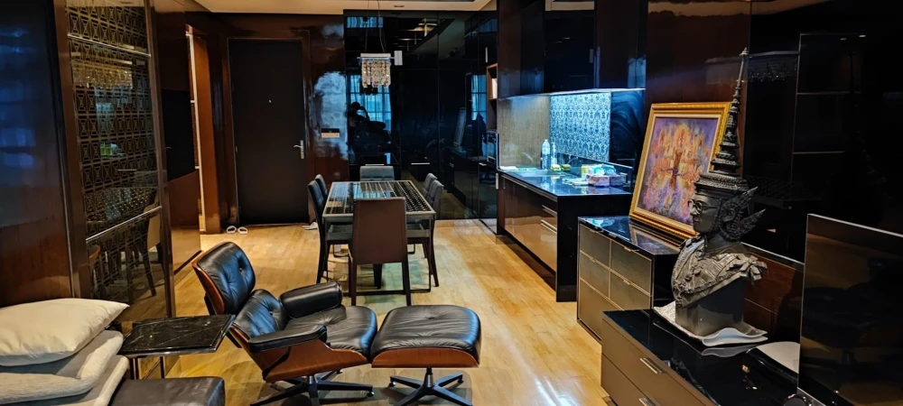 ให้เช่า Baan Klang Krung Siam-Pathumwan ห้องแต่งสวยเรียบหรูดูแพง พื้นที่ใช้สอยเยอะ พลาดแล้วจะเสียใจ