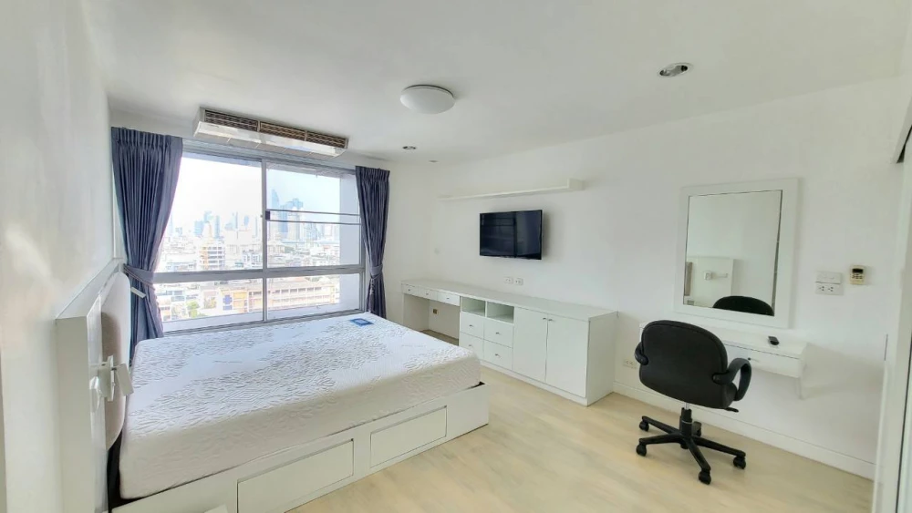 ให้เช่า Bangkok Garden ห้องกว้างพื้นที่ใช้สอยเยอะ ทำเลดี เดินทางสะดวก เฟอร์นิเจอร์ครบครัน จองเลยตอนนี้