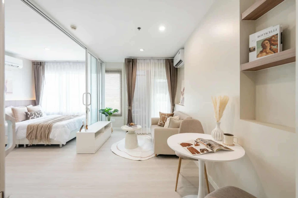 ให้เช่า Bangkok Horizon Petchkasem ห้องแต่งสวยคุมโทน ชั้น 8 มาพร้อมเฟอร์ครบครัน ห้ามพลาด