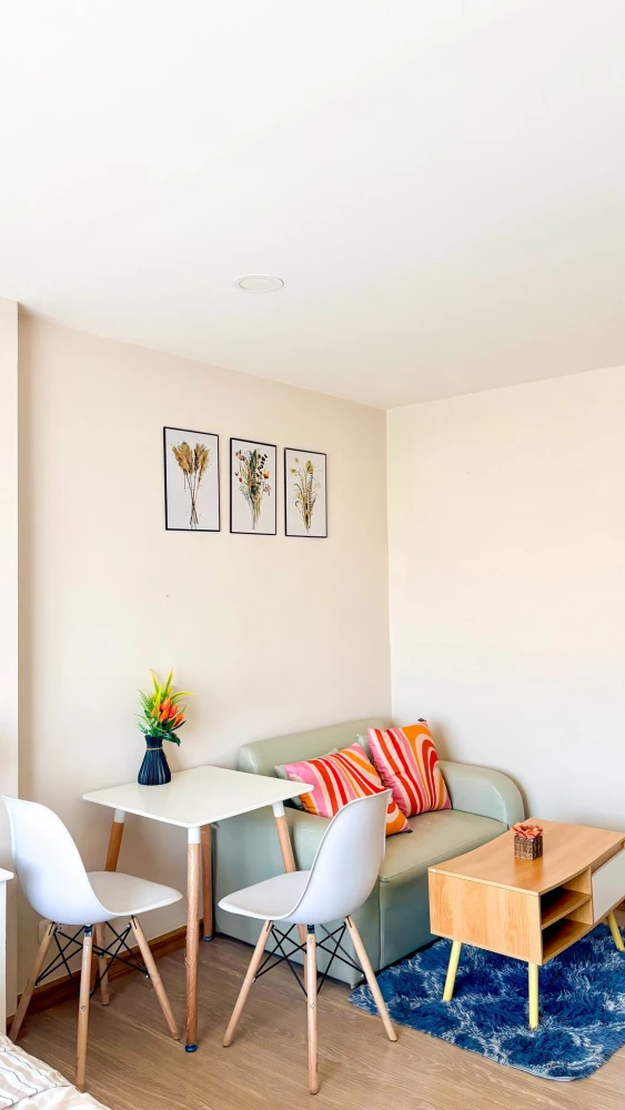 ให้เช่า Be Condo Paholyothin 1 ห้องนอน 1 ห้องน้ำ เฟอร์นิเจอร์ครบครัน หิ้วกระเป๋าเข้าอยู่ได้เลยจ้า