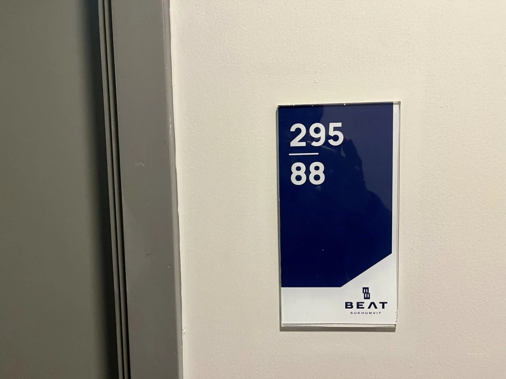 ให้เช่า Beat Sukhumvit ห้องชั้น 5 ทำเลดี มาพร้อมเครื่องใช้ไฟฟ้าครบครัน หิ้วกระเป๋าเข้าอยู่ได้เลยจ้า