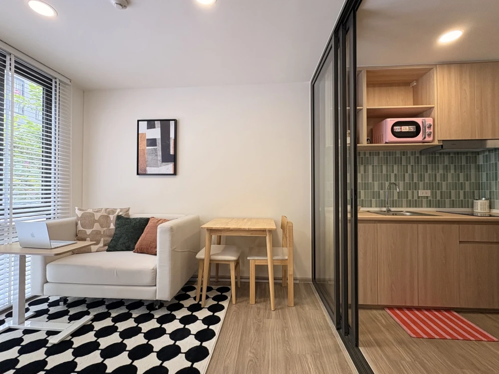ให้เช่า Beat Sukhumvit ห้องน่าอยู่ ตกแต่งคุมโทน สิ่งอำนวยความสะดวกครบครัน รีบจองเลย