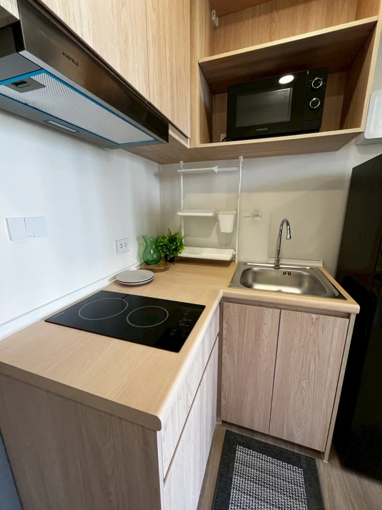 ให้เช่า Beat Sukhumvit ห้องสะอาด อบอุ่น ตกแต่งสไตล์โมเดิร์นอบอุ่น เฟอร์นิเจอร์ครบ พร้อมเข้าอยู่ได้ทันที