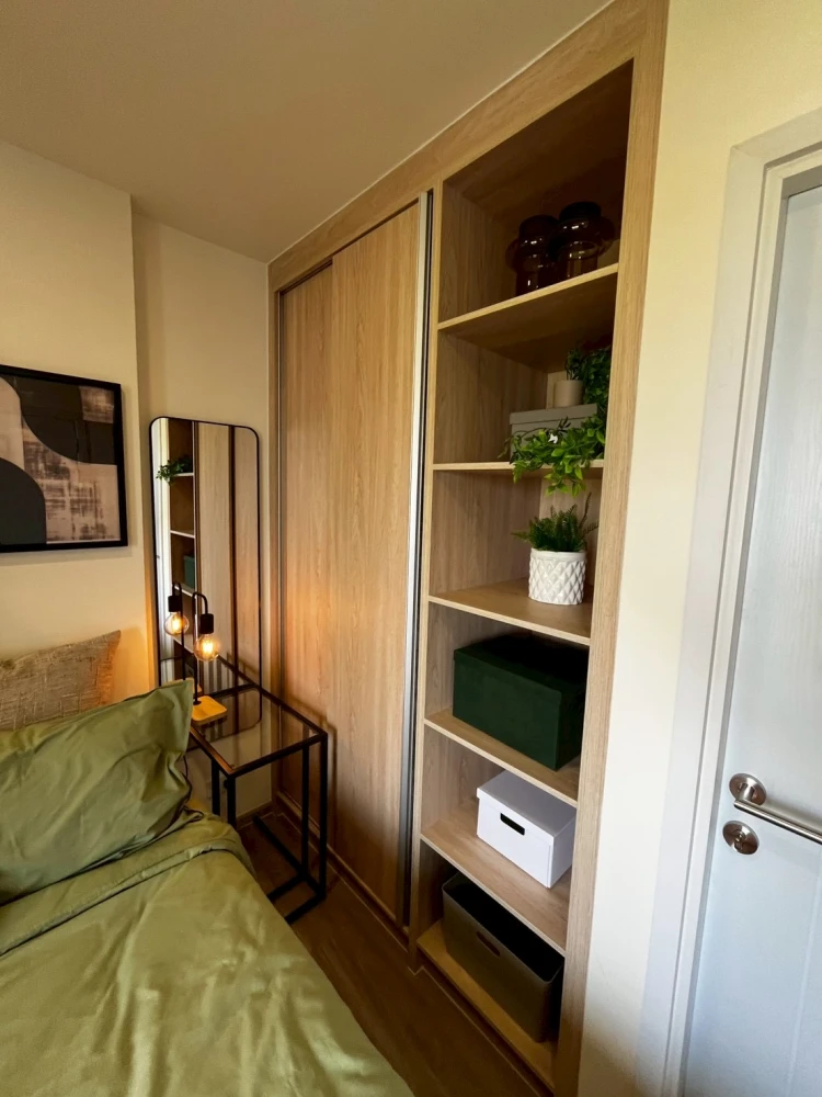 ให้เช่า Beat Sukhumvit ห้องสะอาด อบอุ่น ตกแต่งสไตล์โมเดิร์นอบอุ่น เฟอร์นิเจอร์ครบ พร้อมเข้าอยู่ได้ทันที