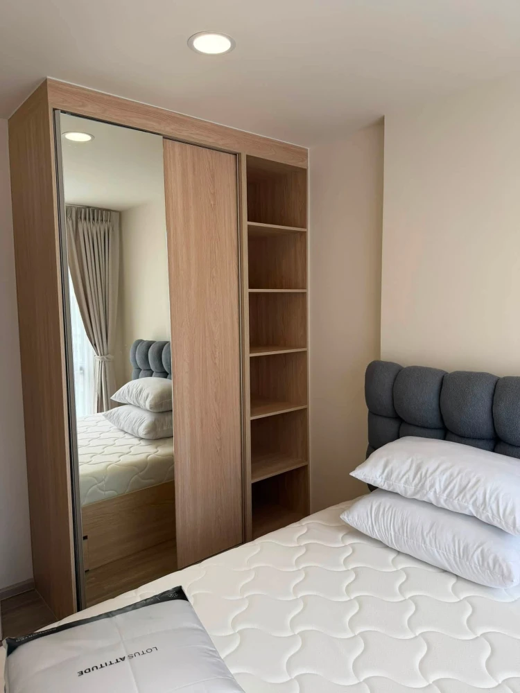 ให้เช่า Beat Sukhumvit แบบ 1 Bedroom Plus หิ้วกระเป๋าเข้าอยู่ได้เลย (วิวสวย วิวสระ)