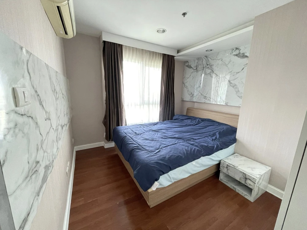 ให้เช่า Belle Grand Rama 9 ห้องกว้างพื้นที่ใช้สอยเยอะ ตกแต่งคุมโทน บิ้งอินผนังลายหินอ่อนสุดปัง จองเลย