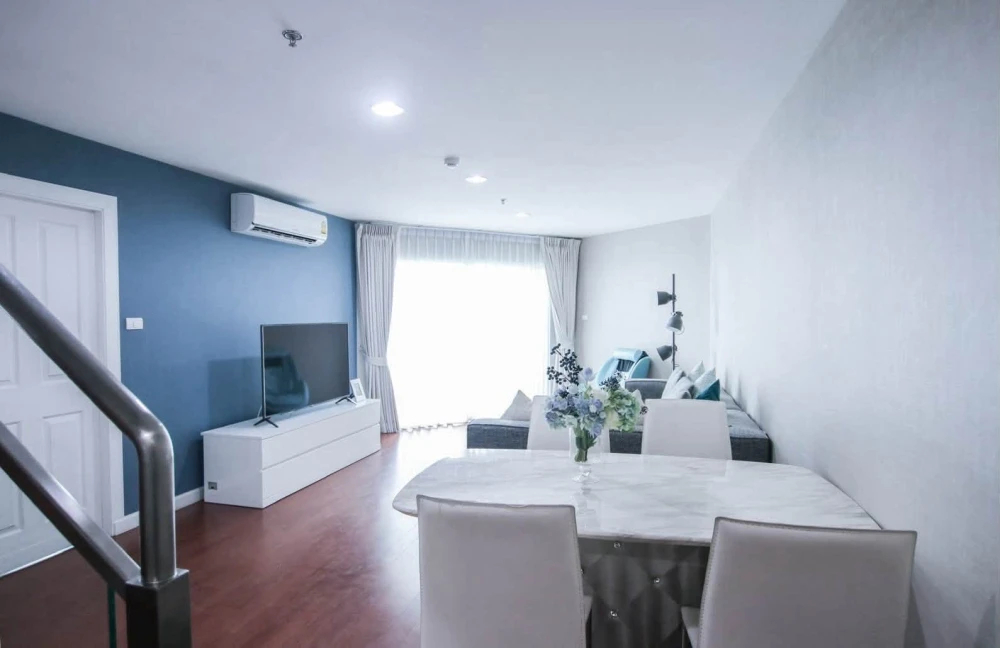 ให้เช่า Belle Grand Rama 9 ห้องใหญ่มากแบบ 3 ห้องนอน 3 ห้องน้ำ ชั้น 25 วิวเมืองสวย บรรยากาศดี