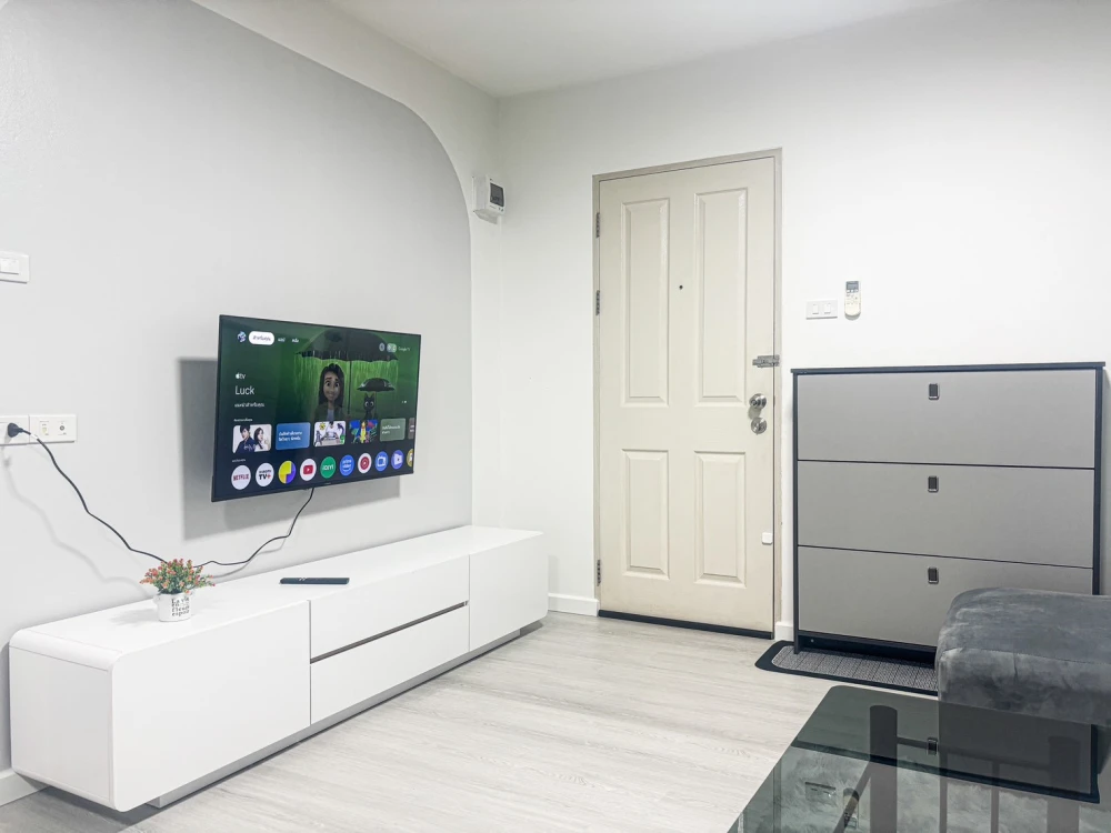 ให้เช่า Beston Condo 1 ห้องแต่งสวยคุมโทน มาพร้อมโซฟาตัวใหญ่น่านั่ง จองเลย