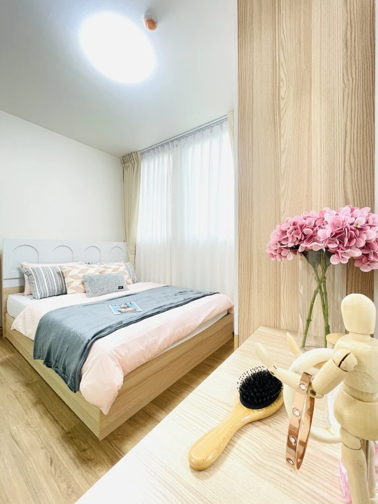 ให้เช่า Bliz Condominium Rama 9 - Hua Mak ห้องแต่งสวยคุมโทน มาพร้อมเฟอร์และสิ่งอำนวยความสะดวกครบครัน จองเลย
