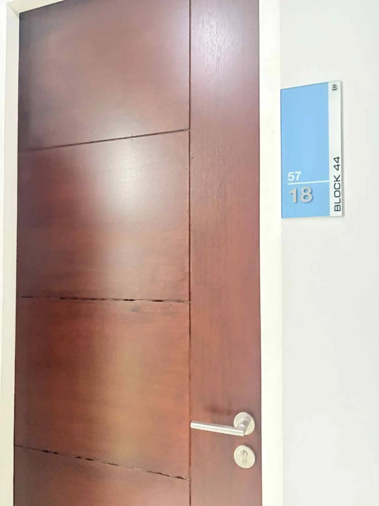 ให้เช่า Block 44 แบบ 1 ห้องนอน 1 ห้องน้ำ เฟอร์นิเจอร์และเครื่องใช้ไฟฟ้าจัดเต็ม สนใจจองเลย