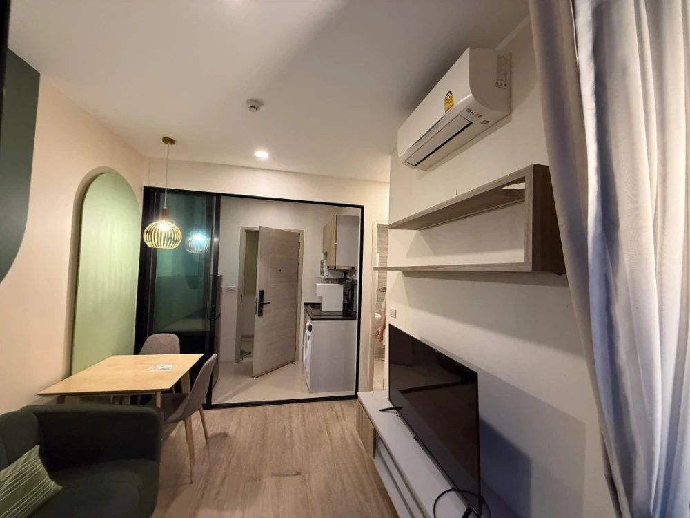 ให้เช่า ขาย BROMPTON Pet Friendly Sukhumvit 107 ชั้น 2 ห้องตัวอย่าง Built-in+เฟอร์นิเจอร์ ห้องแบ่งสัดส่วนชัดเจน  รีบจองเลย