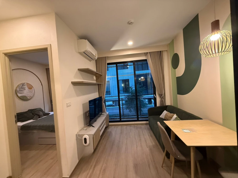ให้เช่า ขาย BROMPTON Pet Friendly Sukhumvit 107 ชั้น 2 ห้องตัวอย่าง Built-in+เฟอร์นิเจอร์ ห้องแบ่งสัดส่วนชัดเจน  รีบจองเลย