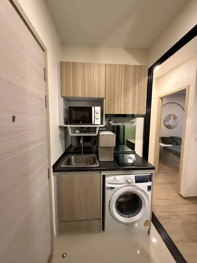 ให้เช่า ขาย BROMPTON Pet Friendly Sukhumvit 107 ชั้น 2 ห้องตัวอย่าง Built-in+เฟอร์นิเจอร์ ห้องแบ่งสัดส่วนชัดเจน  รีบจองเลย
