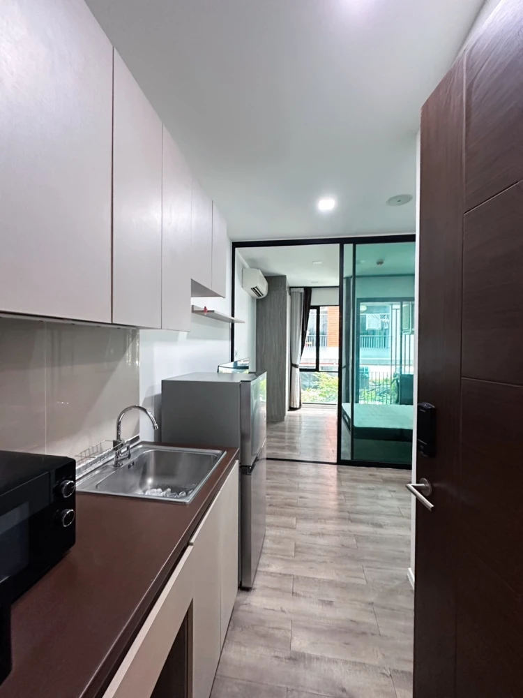 ให้เช่า Brown Condo Ratchada 32 ชั้น 2 ห้องน่าอยู่ มาพร้อมการตกแต่งที่ครบครัน จองเลย