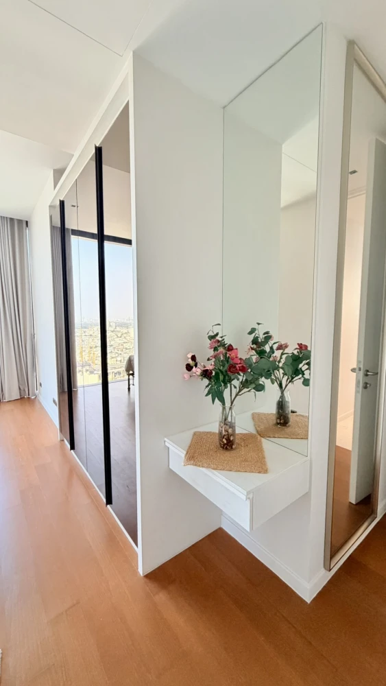 ให้เช่า Canapaya Residences 2 ห้องนอน พื้นที่ใช้สอยเยอะ ตกแต่งสไตล์มินิมอล เฟอร์ครบครัน จองเลย