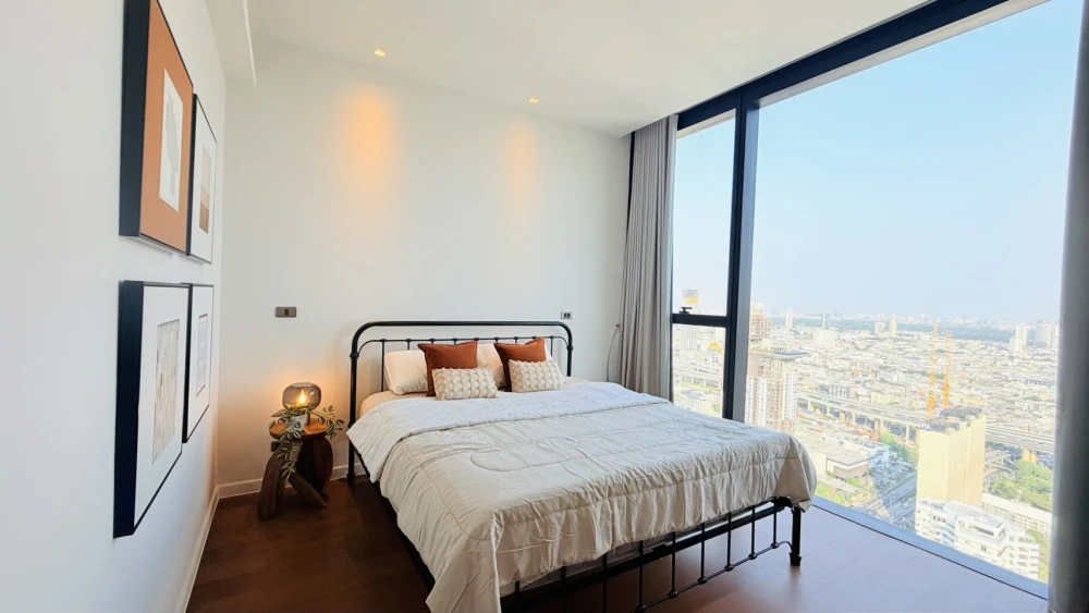 ให้เช่า Canapaya Residences 2 ห้องนอน พื้นที่ใช้สอยเยอะ ตกแต่งสไตล์มินิมอล เฟอร์ครบครัน จองเลย