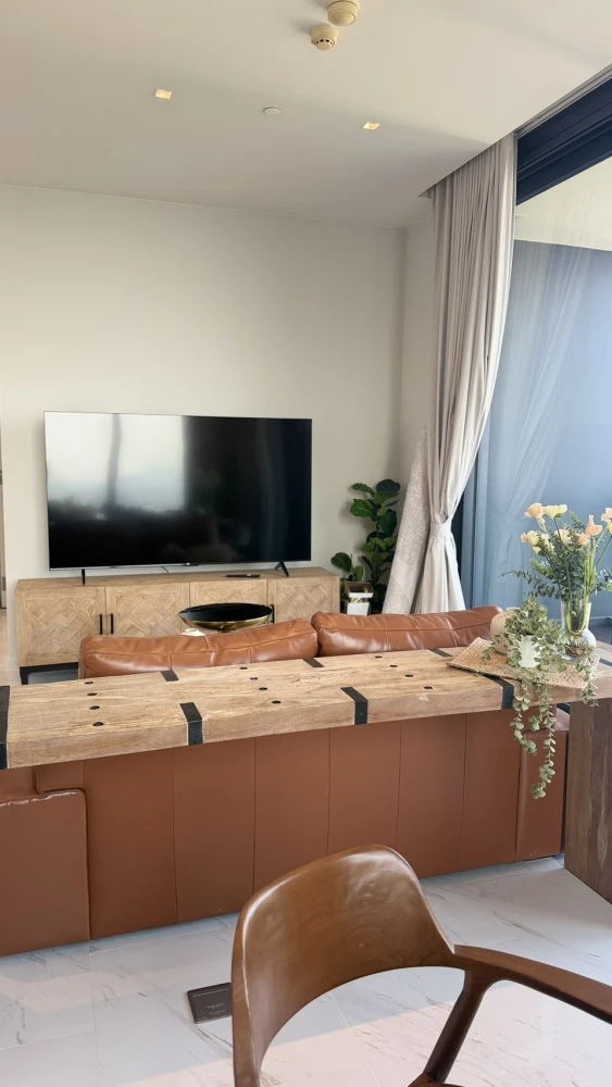 ให้เช่า Canapaya Residences 2 ห้องนอน พื้นที่ใช้สอยเยอะ ตกแต่งสไตล์มินิมอล เฟอร์ครบครัน จองเลย